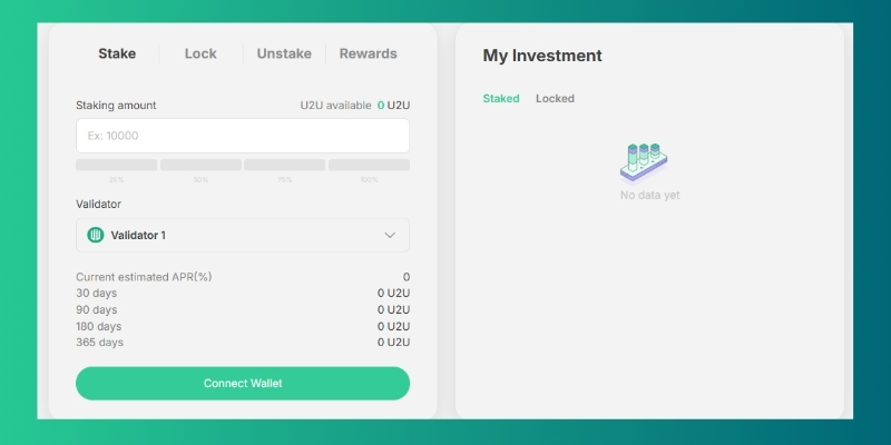 Latest updates of U2 Staking